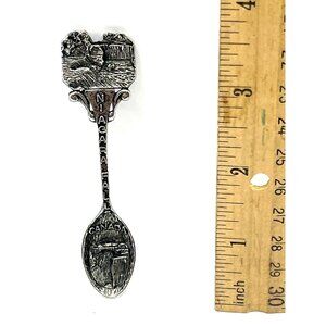 Vintage Gish Niagara Falls Souvenir Spoon Canada Silver-Tone 4.5 Inches Long